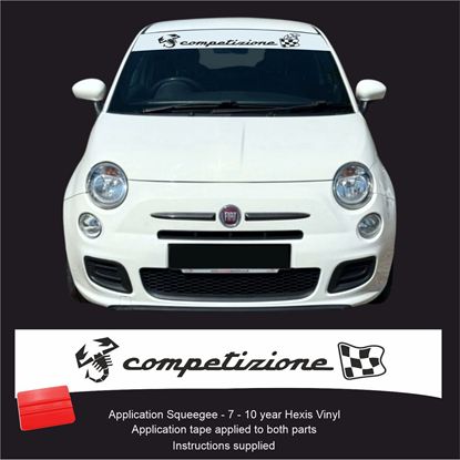 Picture of Fiat  500 / 595  Abarth Competizione Sunstrip /  Sticker