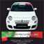 Picture of Fiat  500 / 595 Stradale Italia Sunstrip /  Sticker
