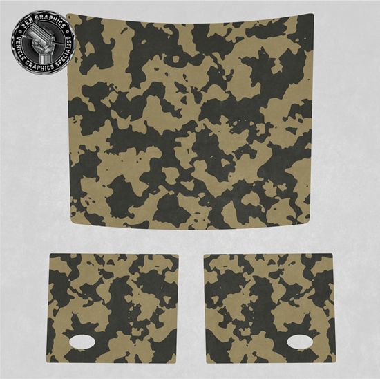 Picture of Defender 90 L663 2020 onwards side quarter panel & Bonnet Graphics / Stickers - copy