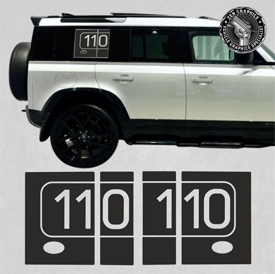 Picture of 2020 Defender 110 side panel Stickers / Decals