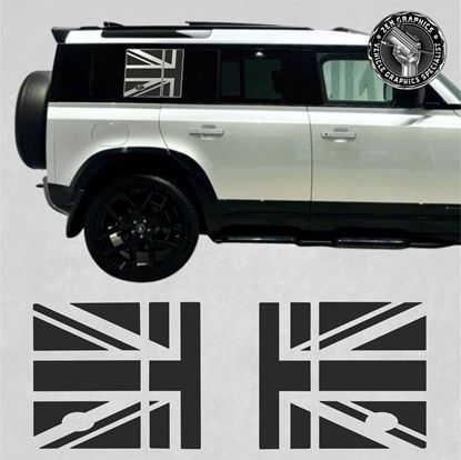 Picture of 2020 Defender 110 Union Jack side panel Stickers / Decals