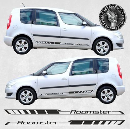 Picture of Skoda Roomster side Stripes / Stickers