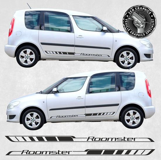 Picture of Skoda Roomster side Stripes / Stickers