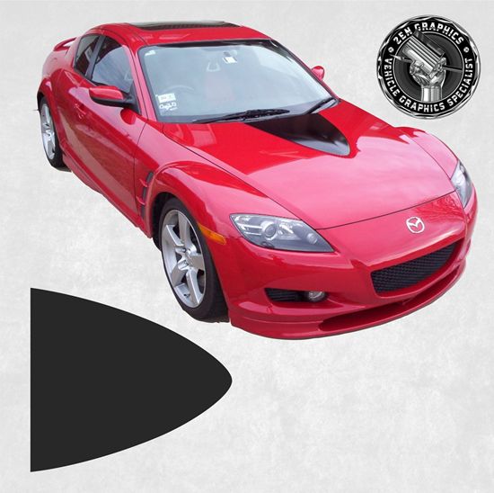Picture of Mazda RX-8 Bonnet Inlay Vinyl / Sticker