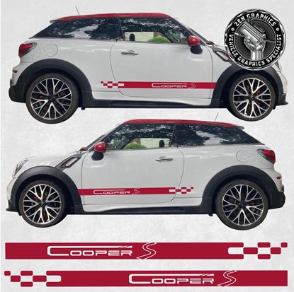 Picture of Mini R61 Paceman Cooper S side Stripes / Sickers