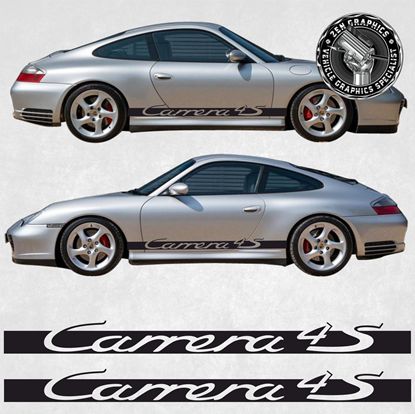 Picture of 996 Carrera 4S  side Stripes / Stickers