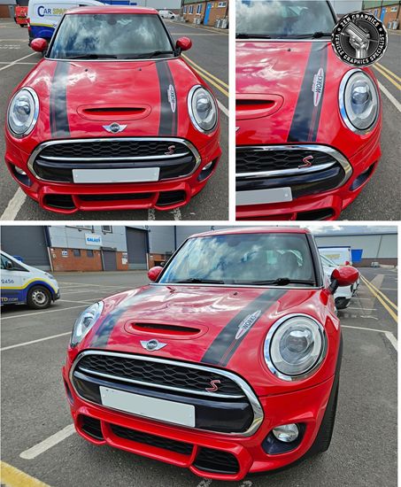 Picture of Mini F55 / F56 John Cooper Works Bonnet stripes
