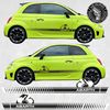 Picture of Fiat 500 Abarth OEM style side Stripes / Stickers FACTORY FIT