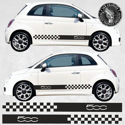 Picture of Fiat 500 side Stripes / Stickers