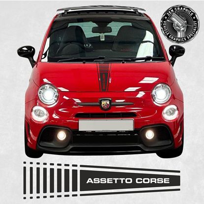 Picture of 500 / 595  Abarth "Assetto Corse" Bonnet Stripe / Sticker