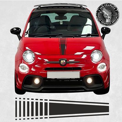 Picture of Fiat 500 / 595 Bonnet Stripe / Sticker