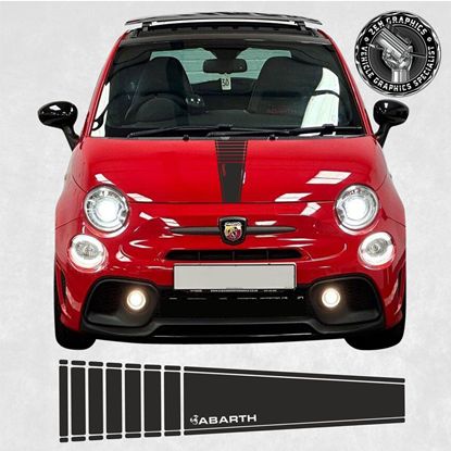 Picture of Fiat 500 /595 Abarth Bonnet Stripe/ Stickers