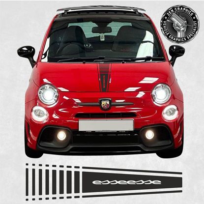 Picture of Fiat  500 / 595  Abarth "esseesse" Bonnet Stripe / Sticker