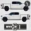 Picture of Dodge Ram 2500 side Bed Stripes / Stickers