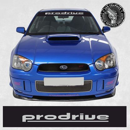 Picture of Subaru Impreza Sun Strip  / Sticker "Prodrive"