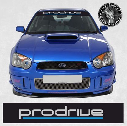 Picture of Subaru Impreza Sun Strip  / Sticker "Prodrive"
