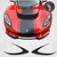 Picture of Lotus Exige S series 3 Headlight surround Vinyl / Stickers