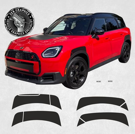 Picture of Mini U25 Countryman Heritage wheel arch Decals / Stickers