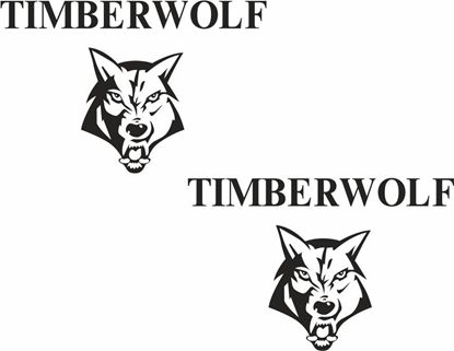 Picture of Timberwolf Decals  / Stickers