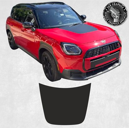 Picture of Mini U25 Countryman Heritage Bonnet Decal / Vinyl
