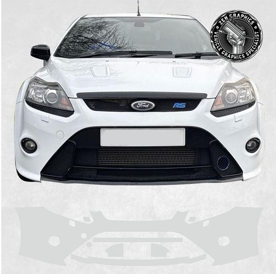 Picture of Ford Focus RS MK2 Pre Cut PPF Front Bumper Protection