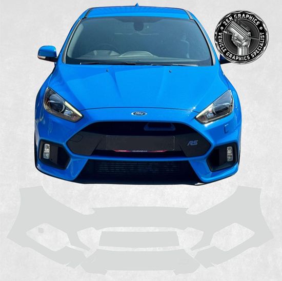 Picture of Ford Focus RS MK3 Pre Cut PPF Front Bumper Protection