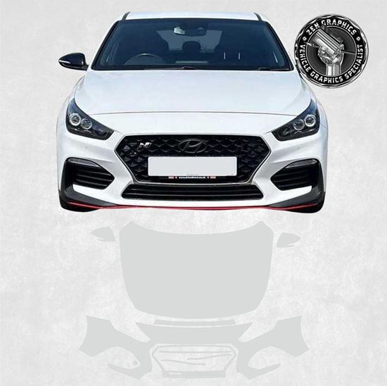 Picture of Hyundai i30N Full Front Pre Cut PPF Protection
