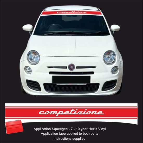 Picture of Fiat  500 / 595 Competizione Sunstrip /  Sticker