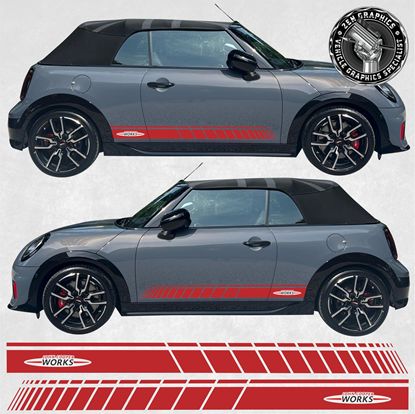 Picture of Mini F56 / F57 JCW side Stripes