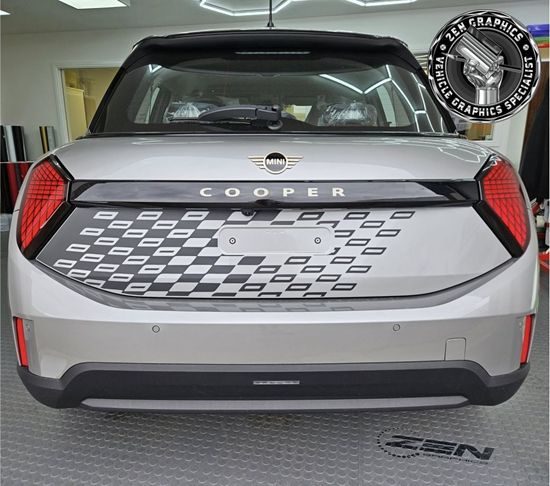 Picture of Mini F65 5 Door JCW Boot Lid Decal / Sticker