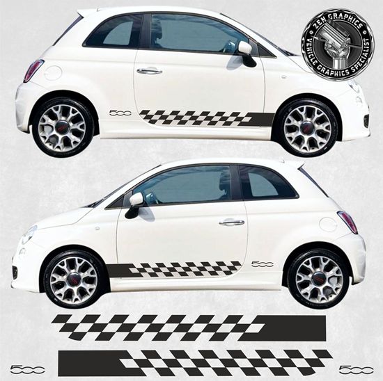 Picture of 500 side Stripes / Stickers