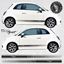 Picture of Fiat 500 Sport side Stripes / Stickers