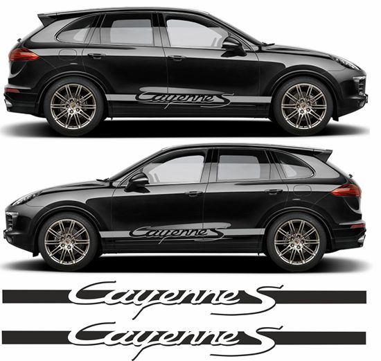 Picture of Cayenne S 92A 2011 - 2018 side Stripes