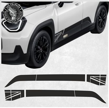 Picture of Mini J05 Aceman Heritage side Stripes / Stickers