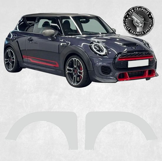 Picture of Mini F56 GP3 Front Fender Flare Panels Pre Cut PPF Protection