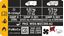 Picture of Ford Transit Custom 2023 onwards replacement Engine Bay Decal