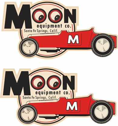 Picture of Moon equipment Co. Decals / Stickers
