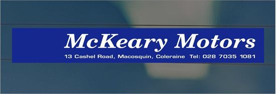 Picture of Subaru McKeary Motors- Coleraine Dealer rear glass Sticker