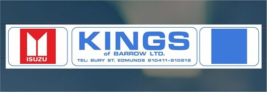 Picture of Subaru Kings of Barrow Ltd. - St Edmunds Dealer rear glass Sticker
