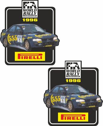 Picture of Pirelli World Championship 1996 555 Subaru Decals / Stickers