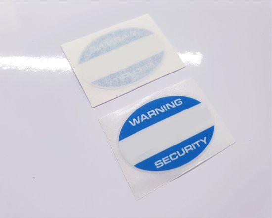 Picture of Subaru Security replacement Glass Decals / Stickers