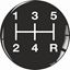 Picture of STi Gear Shift  Gel Badge