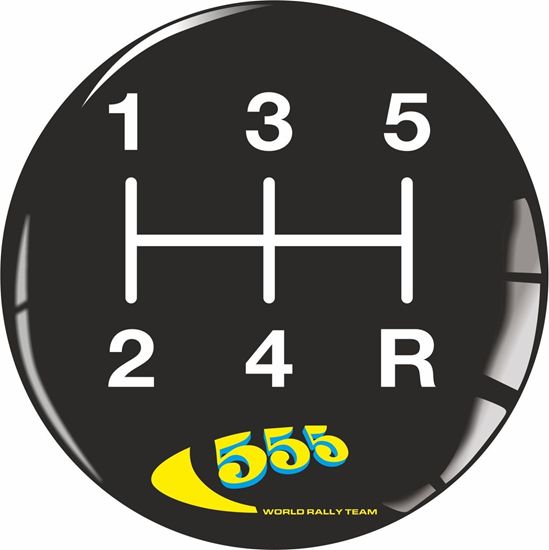 Picture of 555 Subaru Gear Shift  Gel Badge