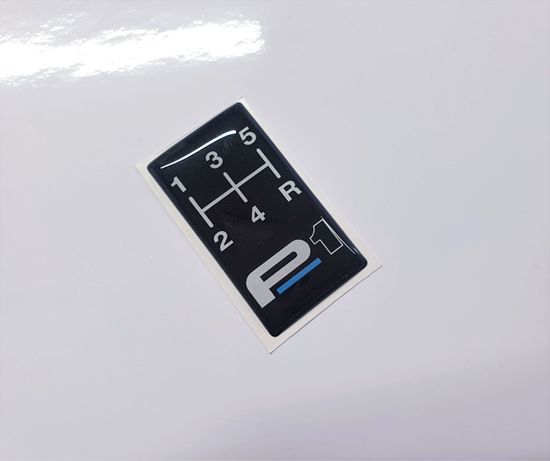 Picture of Impreza P1 Gear Shift console Gel Badge