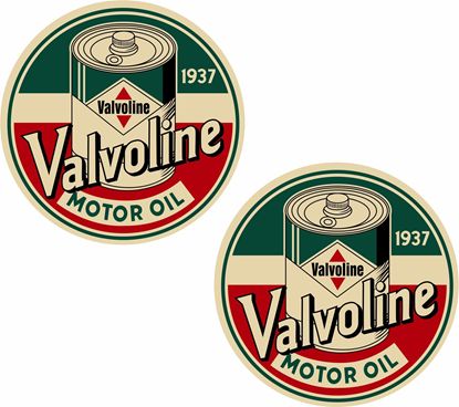 Picture of Valvoline Motor Oil Decals / Stickers