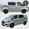 Picture of Transit Custom Long Wheel Base and Short Wheel Base exact Specifications upper side Stripes  / Stickers