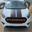 Picture of Transit Custom 2018- 23 Bonnet Stripes / Stickers Exact Factory Fit