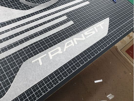 Zen Graphics - Ford Transit Custom Stripes
