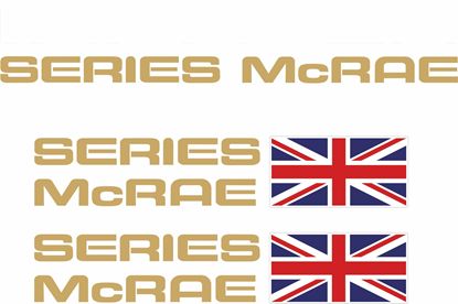 Picture of Impreza Series McRae rear & wing Decals / Stickers