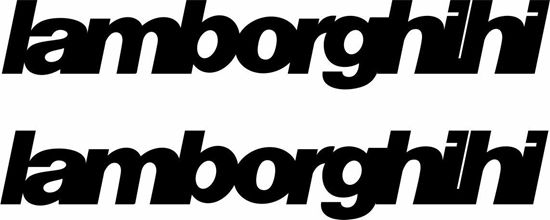 Picture of Lamborghini Decals / Stickers